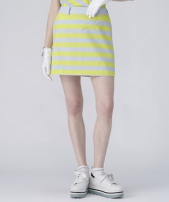 プリントボーダー柄スカート【Sunscreen NIR