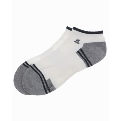 ＜LANVIN SPORT＞ラインデザインアンクル丈ソックス【返品不可商品】（ＶＧ５ＳＳＯ１１Ｍ）