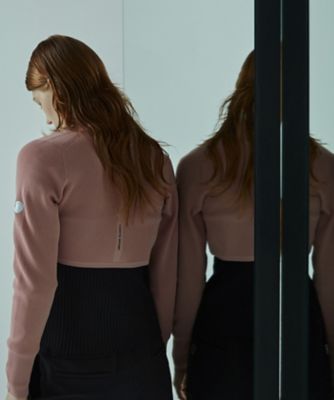 ランバンスポール　ボレロ風ショート丈 ランバン スポール LANVIN SPORT UVカットニットボレロ