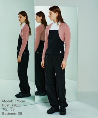 ランバンスポール　ボレロ風ショート丈 ランバン スポール LANVIN SPORT UVカットニットボレロ