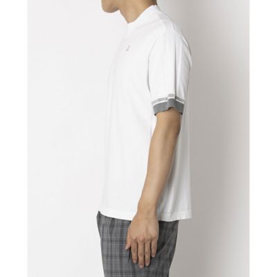 モックネック半袖ニットシャツ（VG5SST41M） | LANVIN SPORT