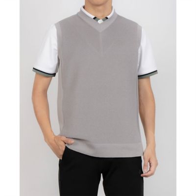 Vネックニットベスト（VG5SVE31M） | LANVIN SPORT/ランバン