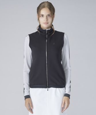 美品✨ランバンスポーツ　ダウンベスト　M リバーシブル2way フード取外し可 フード取り外し可能フルオープンベスト（VG5SVE32L