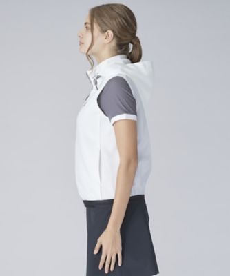 フード取り外し可能フルオープンベスト（VG5SVE32L