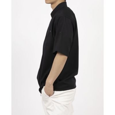 オーバーサイズ衿付き半袖シャツブルゾン（VG5SWB51M