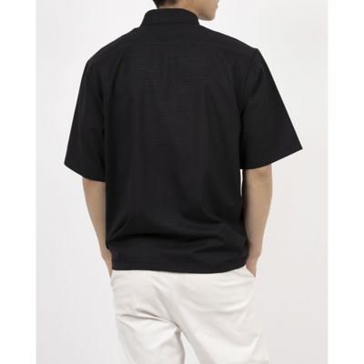 オーバーサイズ衿付き半袖シャツブルゾン（VG5SWB51M