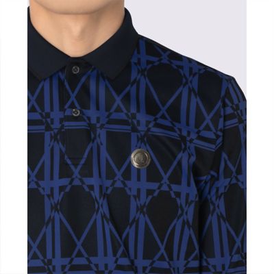 幾何学デザイン長袖シャツ（VG6FLS32M） | LANVIN SPORT