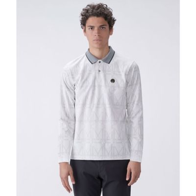 幾何学デザイン長袖シャツ（VG6FLS32M） | LANVIN SPORT