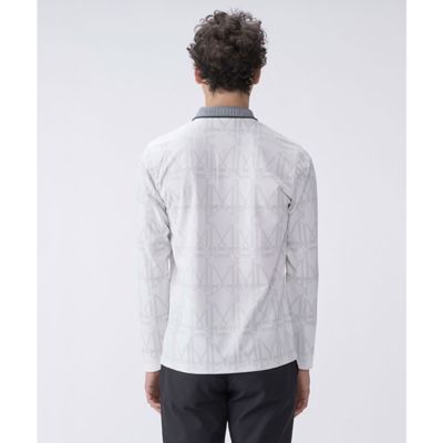 幾何学デザイン長袖シャツ（VG6FLS32M） | LANVIN SPORT