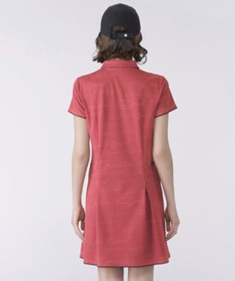 ランバン スポール LANVIN SPORT ロゴジャカードワンピース