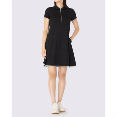 ランバン スポール LANVIN SPORT ロゴジャカードワンピース