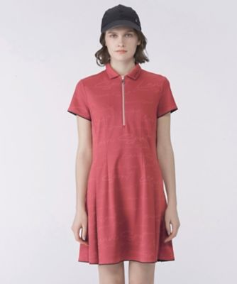 ランバン スポール LANVIN SPORT ロゴジャカードワンピース