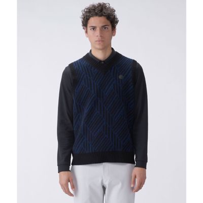 カシミヤデザインベスト（VG6FVE33M） | LANVIN SPORT