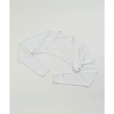 ＜LANVIN SPORT＞ランバン　スポール　ＬＡＮＶＩＮ　ＳＰＯＲＴ　ボレロタイプアームカバー【部分吸汗速乾／部分ＵＶ】【返品不可商品】（ＶＧ６ＳＡＺ５３Ｌ）