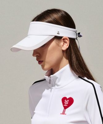 サンバイザー【部分UV】（VG6SCP52L） | LANVIN SPORT