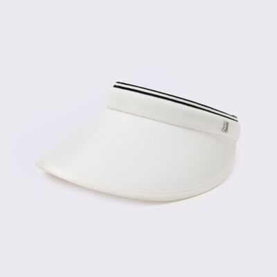 ＜LANVIN SPORT＞ランバン　スポール　ＬＡＮＶＩＮ　ＳＰＯＲＴ　クリップサンバイザー【部分ＵＶ】（ＶＧ６ＳＣＰ５３Ｌ）