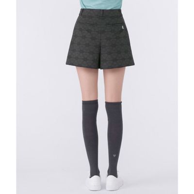 ランバン スポール LANVIN SPORT 総柄プリントキュロット