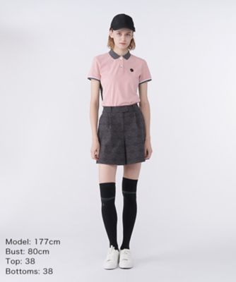 ランバン スポール LANVIN SPORT 総柄プリントキュロット