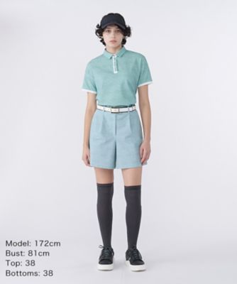 ランバン スポール LANVIN SPORT 総柄プリントキュロット