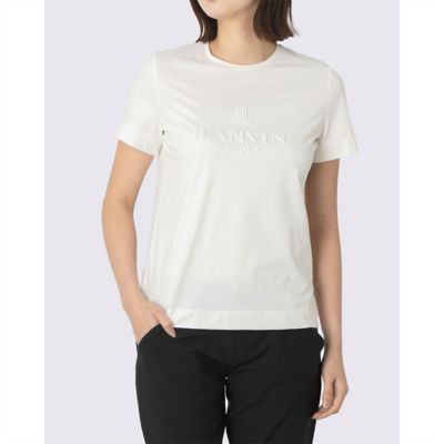 ＜LANVIN SPORT＞ランバン　スポール　ＬＡＮＶＩＮ　ＳＰＯＲＴ　Ｔシャツ【ＵＶ／吸汗速乾】（ＶＧ６ＳＨＳ３４Ｌ）