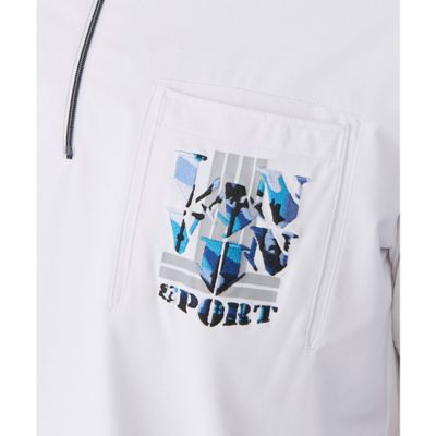 ランバン スポール LANVIN SPORT 神白ジップアップ半袖