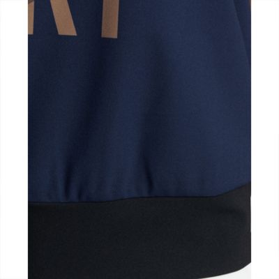 ランバン スポール LANVIN SPORT プリントハーフジップ半袖