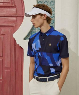 ランバン スポール LANVIN SPORT 高通気鹿の子アート
