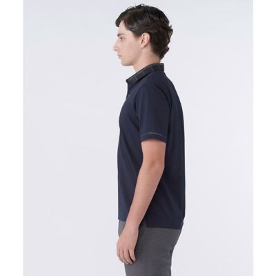 ランバン スポール LANVIN SPORT ブロックインレー衿ジャ