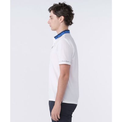 ランバン スポール LANVIN SPORT ブロックインレー衿ジャ