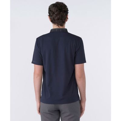 ランバン スポール LANVIN SPORT ブロックインレー衿ジャ