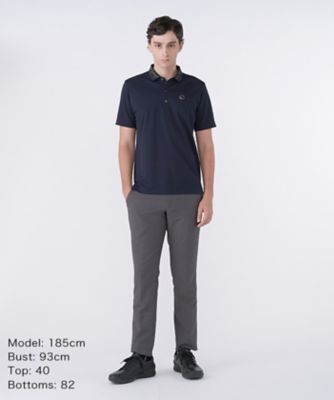 ランバン スポール LANVIN SPORT ブロックインレー衿ジャ