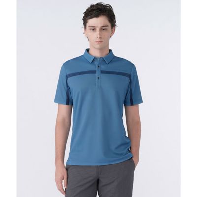 ランバン スポール LANVIN SPORT 鹿の子ラインデザイン半袖