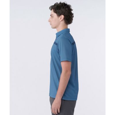 ランバン スポール LANVIN SPORT 鹿の子ラインデザイン半袖