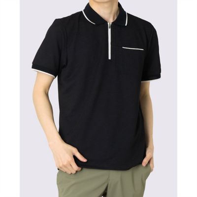 ランバン スポール LANVIN SPORT 麻ライク鹿の子半袖シャツ