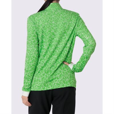 ランバン スポール LANVIN SPORT ロゴプリントハーフジップ