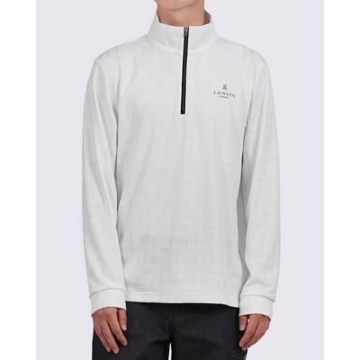 ランバン スポール LANVIN SPORT 幾何学ジャカードジップ