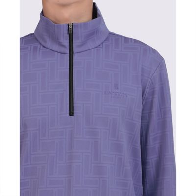 ランバン スポール LANVIN SPORT 幾何学ジャカードジップ