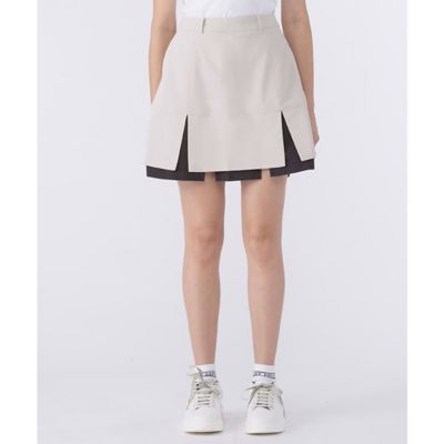 LANVIN SPORT/ランバン　スポール ランバン　スポール　ＬＡＮＶＩＮ　ＳＰＯＲＴ　異素材ハイブリットスカート（ＶＧ６ＳＳＫ７１Ｌ）
