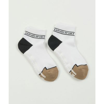 ＜LANVIN SPORT＞ランバン　スポール　ＬＡＮＶＩＮ　ＳＰＯＲＴ　ショート丈ソックス【返品不可商品】（ＶＧ６ＳＳＯ１４Ｌ）
