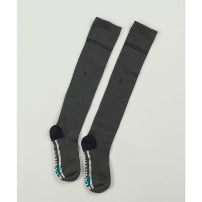 ＜LANVIN SPORT＞ランバン　スポール　ＬＡＮＶＩＮ　ＳＰＯＲＴ　ハートモチーフニーハイソックス【返品不可商品】（ＶＧ６ＳＳＯ４４Ｌ）