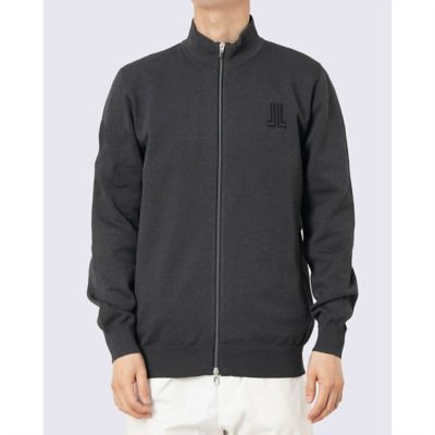 ランバンスポール　ジップアップ　ニット ランバン スポール LANVIN SPORT ポリエステルフルジップ