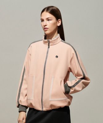 LANVIN SPORT ランバン スポール　ロング丈ブルゾン ランバン スポール LANVIN SPORT ストレッチジャージー前