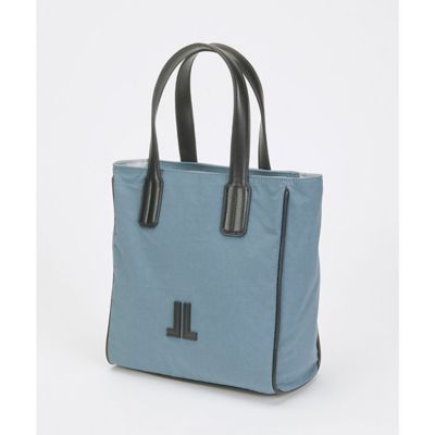 LANVIN SPORT ネイビー グレー シルバー フリース カートバッグ ランバン スポール LANVIN SPORT 縦型カートバッグ