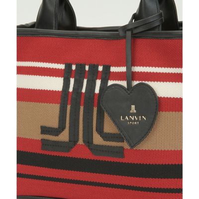 美品✨️ 24AW 完売品 ランバンスポール モノグラム柄 マトラッセパーカー ランバン スポール LANVIN SPORT ニット使いボーダー柄
