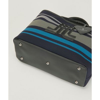 ランバン スポール LANVIN SPORT ニット使いボーダー柄