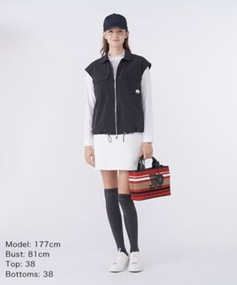 ランバン スポール LANVIN SPORT ニット使いボーダー柄