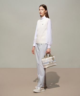 ランバン スポール LANVIN SPORT ニット使いボーダー柄