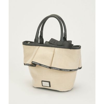 ＜LANVIN SPORT＞ランバン　スポール　ＬＡＮＶＩＮ　ＳＰＯＲＴ　フリルディテールカートバッグ（ＶＧ６ＳＴＴ５３Ｌ）