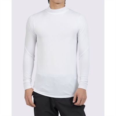 ＜LANVIN SPORT＞ランバン　スポール　ＬＡＮＶＩＮ　ＳＰＯＲＴ　アンダーウェアモックネック【吸汗速乾　ＵＶ】　【返品不可商品】（ＶＧ６ＳＵＤ０１Ｍ）