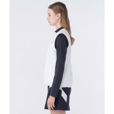 ランバン スポール LANVIN SPORT ノーカラーアウターベスト